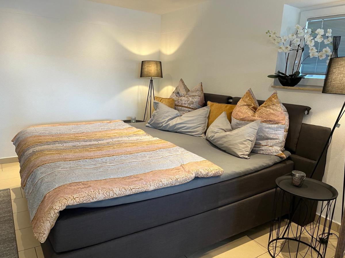 Schoene Ferienwohnung 2,5 Zimmer In Stadtnaehe Mit Eigenem Hofgarten バーリンゲン エクステリア 写真